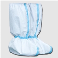 Medical isolation shoe covers, high tube epidemic prevention wholesale, thickened wear-resistant and splash proof isolation protective shoe covers