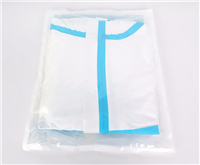 Medical protective clothing one-piece PP+PE material 65g protective clothing in accordance with GB19082-2009 standard