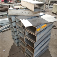 Stainless steel plate laser drilling and welding with perforated square tube