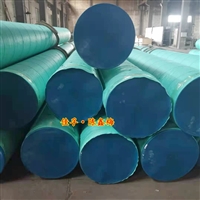 Large diameter stainless steel seamless steel pipe with two end sleeve plugs