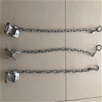 Jiabang supplies national standard 0.8m anti overturning chain 0.8m single pillar anti overturning chain