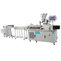 Putong/POTOP small twin-screw mixing extrusion granulator for engineering plastic water cooling molding