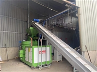 Drawing of biomass wood chip burner for the renovation of a 1.2 million kcal 2-ton boiler in Xiantao City