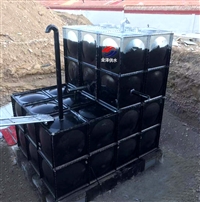 Prefabricated fire water tank for fire booster water pump station, buried water tank for factory fire water storage