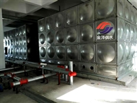 Welding domestic water tank assembly fire pump station stainless steel fire water tank, on-site design requirements