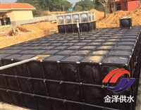 Ground boosting water supply equipment welding domestic water tank buried fire pump station, drainage engineering application