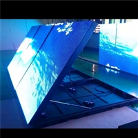 Installation of LED Display Screen for Huai'an P4 Giant Color High Definition Full Color Shopping Mall Exterior Wall