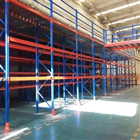 Steel platform heavy-duty warehouse shelving two-level platform, attic shelving platform with one layer converted to two layers