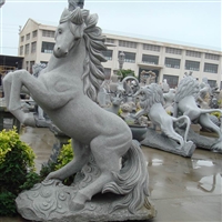 Wholesale stone carving, horses, horses, garden landscape ornaments, granite customization, Kai Rock Industry