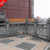 Manufacturer wholesale stone carving railings, stone railings, temple Buddha sculptures, Fujian stone carving Kai Rock Industry
