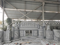 Selling stone carved tombstones, rural burial stone tablets with diverse styles, Kai Rock Industry