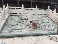 Selling stone carvings, Kowloon reliefs, temple steps, Kowloon ground reliefs, large relief murals, Kai Rock Industry
