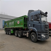 New type of rear dump semi-trailer group purchase price