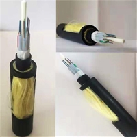 24 core 100M span PE single-mode optical power composite communication optical cable with all dielectric self-supporting ADSS cable