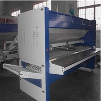 Heart brand hotel bed sheet folding machine, hotel linen folding machine, large ironing machine, ironing machine
