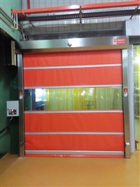 Fast rolling shutter door industrial fast door dustproof soundproof rolling shutter door