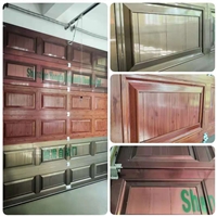 Villa aluminum alloy garage door flap parking door electric remote control garage door Beijing automatic door