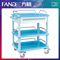 Flexible medical cart ABS silent treatment cart _ Easy to place