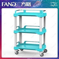 Laboratory handcart high configuration ABS small treatment cart _ Ward