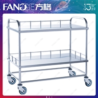 Checkered stainless steel equipment cart for sale, appearance and purpose of equipment cart