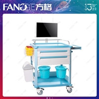 Selling and supplying mobile nursing cart FG-H-15 medical nursing cart with sufficient supply
