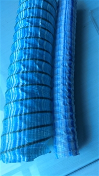 Spring semi-circular drainage pipe 100mm, smooth drainage, filter isolation