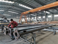 Double tube monitoring pole, square pole picture, square pole construction