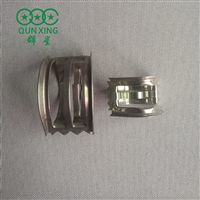 Pingxiang Qunxing Metal Saddle Ring 304 316L Saddle Ring Filler