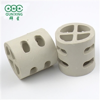 Pingxiang Qunxing Manufacturers Supply Ceramic Cross Ring Drying Tower Absorption Tower Supporting Packing