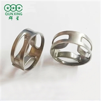 Pingxiang Qunxing supplies metal flat ring 304 stainless steel inner curved arc metal flat ring packing