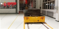 Battery track flat car turning electric track flat car electric turntable track car manufacturer supplied