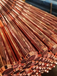 Copper plated grounding rod Φ 14.2 * 2500 Copper clad steel grounding rod Copper plated thickness 0.254mm Manufacturer