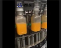 5000 bottle small apple beverage production line 500ml glass bottle apple juice/apple sauce complete processing equipment