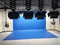 Portable mobile cutout green box U-shaped detachable mobile cutout screen micro movie cutout virtual blue-green box