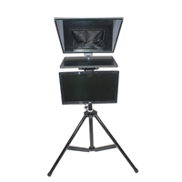 TY19FB independent dual screen announcer teleprompter studio specific teleprompter