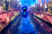 Minson/Mingsheng glass walkway LED Transparent screen Transparent window Transparent LED display Transparent glass display Glass curtain wall LED Transparent display LED Transparent glass screen