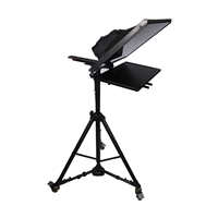 21 inch single screen teleprompter, announcer teleprompter system, large screen speech teleprompter, draft machine