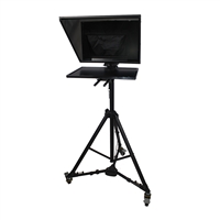 Yuyang 19 inch broadcast grade teleprompter, DSLR camera, civilian type inscription device, single screen live broadcast teleprompter