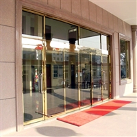 Nanshan automatic sensing glass door is sensitive and fast