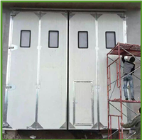 Shaoguan electric industrial folding door, free installation by manufacturers in the same city
