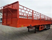 Light duty semi-trailer with flower railing, 12 meters high, low board, high railing truck, discounted price ranking in various regions