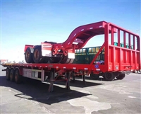 Manufacturer's quotation for disheveled low flatbed semi-trailer and low flatbed trailer