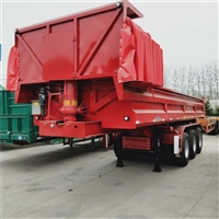 Manufacturer's quotation for 9.5-meter rear dump truck with integrated rear semi-trailer