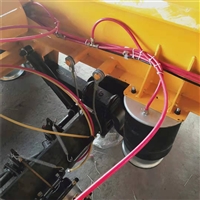 Disc brake airbag bridge, three axle horse trough semi-trailer, 60cm guardrail semi-trailer, household registration regulations