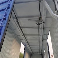 15 meter flying wing box trailer 13.75 meter wing unfolded opening box semi-trailer specifications