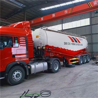 28 cubic meter lightweight bulk cement tanker and 42 cubic meter powder material transport truck factory quotation