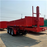 Price of rear dump semi-trailer Liangshan semi-trailer dump truck manufacturer announcement
