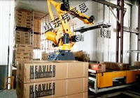 Automatic palletizing robot for material boxes, intelligent palletizing manipulator parameters