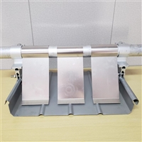 Color steel tile roof snow blocking accessories S-shaped snow blocking sheet aluminum magnesium manganese plate 7-shaped accessories