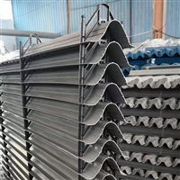 SJ type cooling tower collector, Xinjiang reinforced arc-shaped collector, snap connection cooling tower collector
